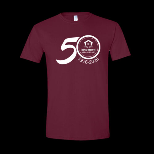 Ringtown 50 Anniversary -  T-Shirt -White Ink Thumbnail